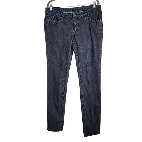 Prana Gray Straight Leg Jeans Size 16 Prana Gray Denim - Picture 1 of 7
